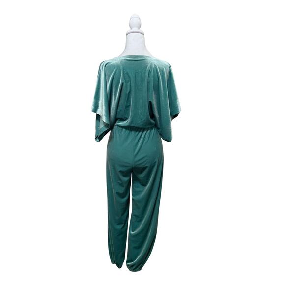 Norma Kamali Rectangle Jog Suit XS Green NEW - Picture 5 of 9